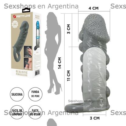 Extension peneana de 14 cm de largo